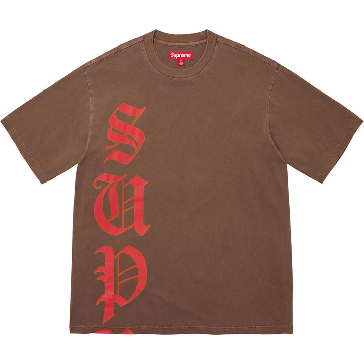 SUPREME CRACKED VERTICAL S/S TOP