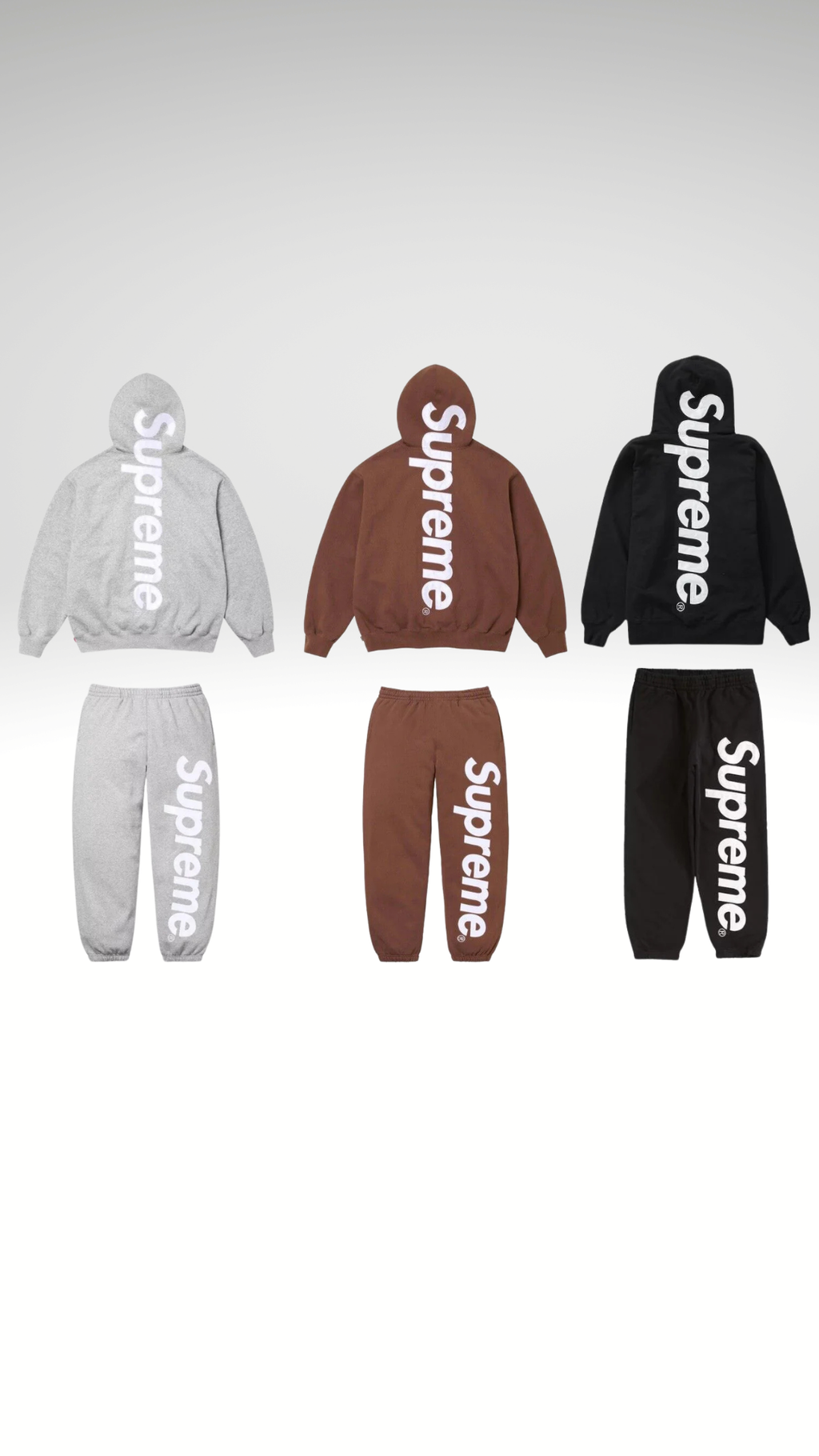 SUPREME SATIN APPLIQUÉ TRACKSUIT