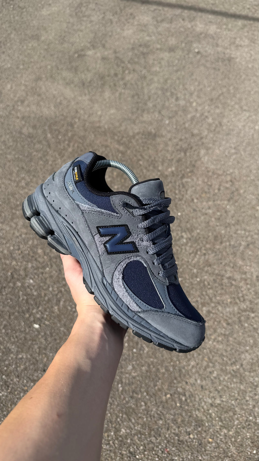 NEW BALANCE 2002r CORDURA PACK - DARK ARCTIC GREY