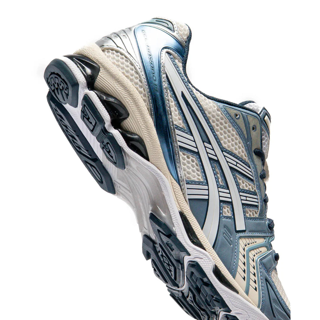 ASICS GEL KAYANO 14 CREAM RAW / INDIGO