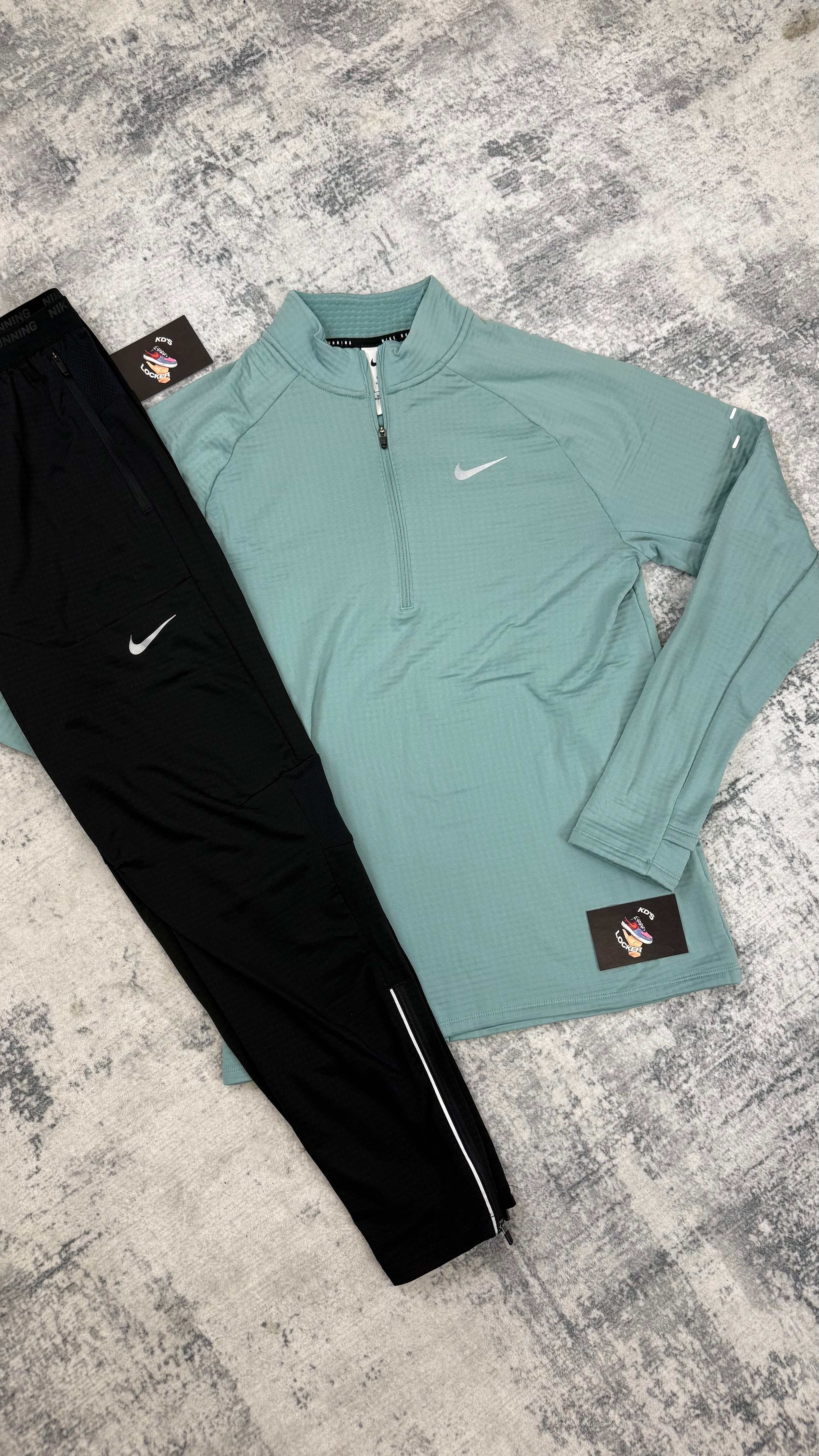 NIKE THERMAL CANNON 1/2 ZIP x PHENOM RUNNING TROUSERS