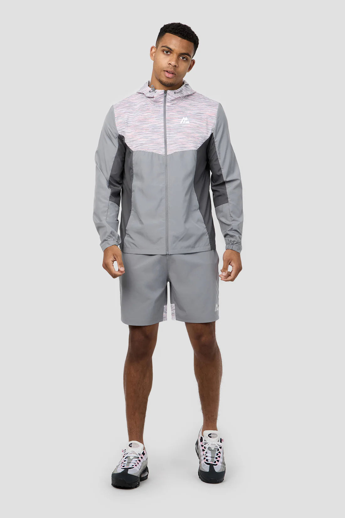MONTIREX PINK/GREY/WHITE TRAIL WINDBREAKER SHORT SET – Kd's Locker