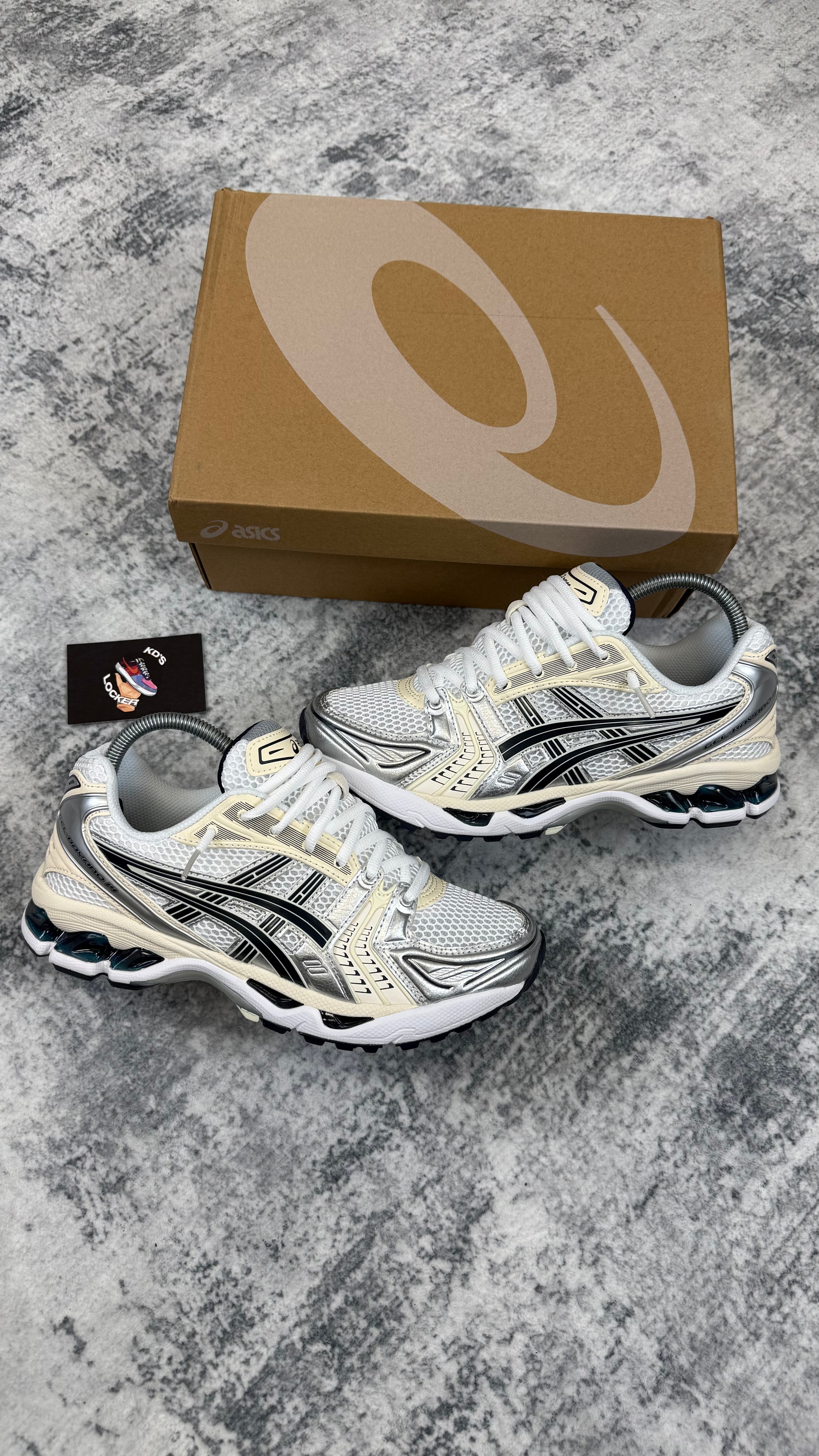 ASICS GEL KAYANO 14 WHITE MIDNIGHT – Kd's Locker