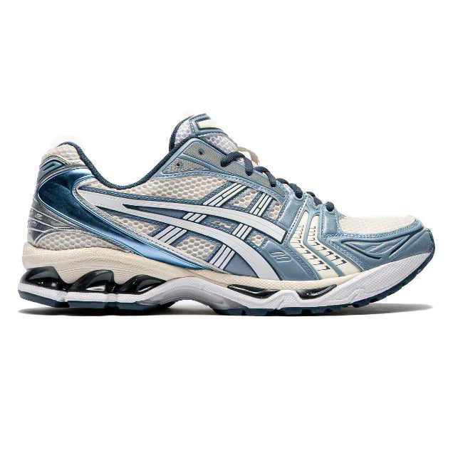 ASICS GEL KAYANO 14 CREAM RAW / INDIGO