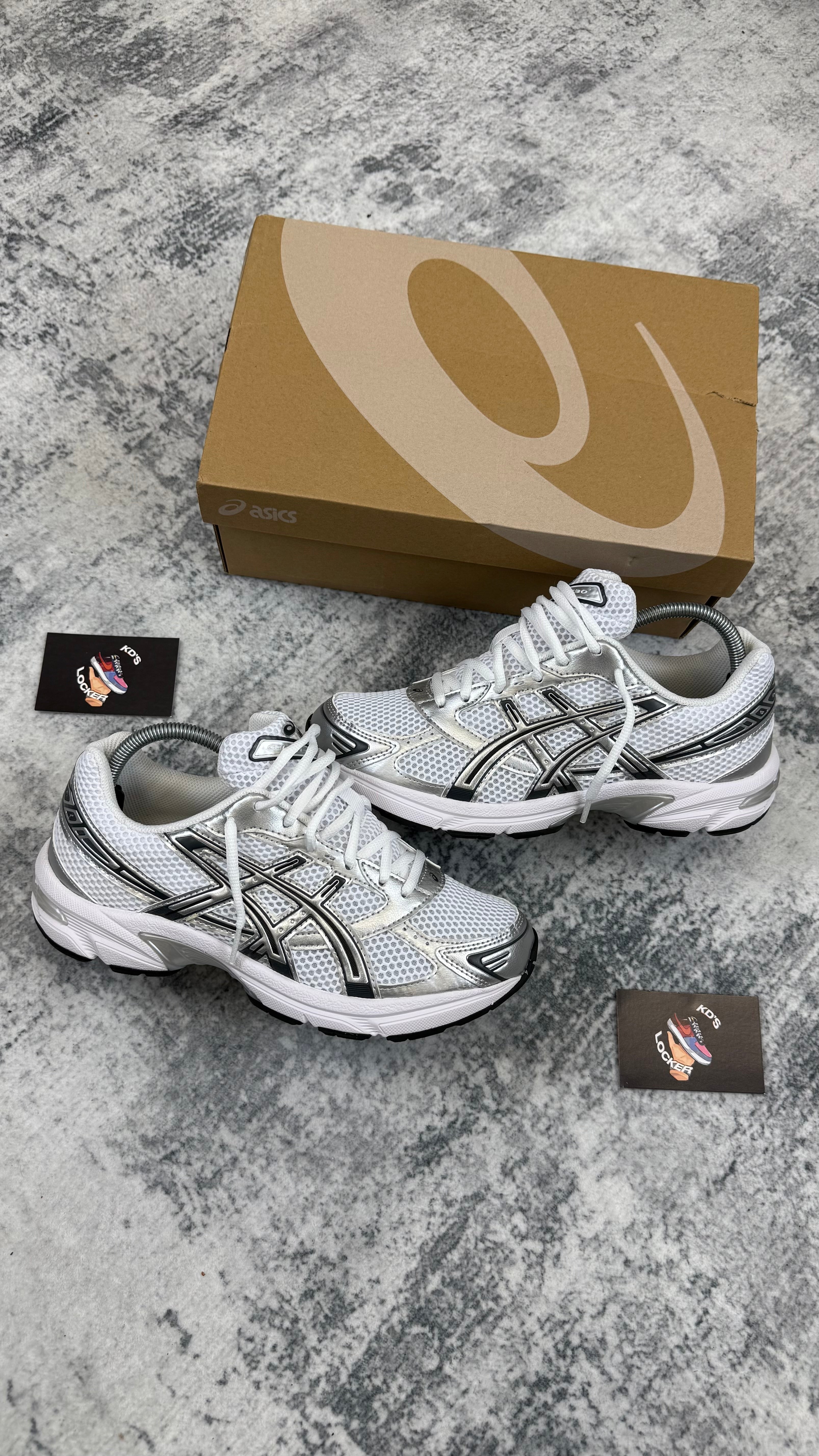 ASICS GEL-1130 WHITE PURE SILVER – Kd's Locker