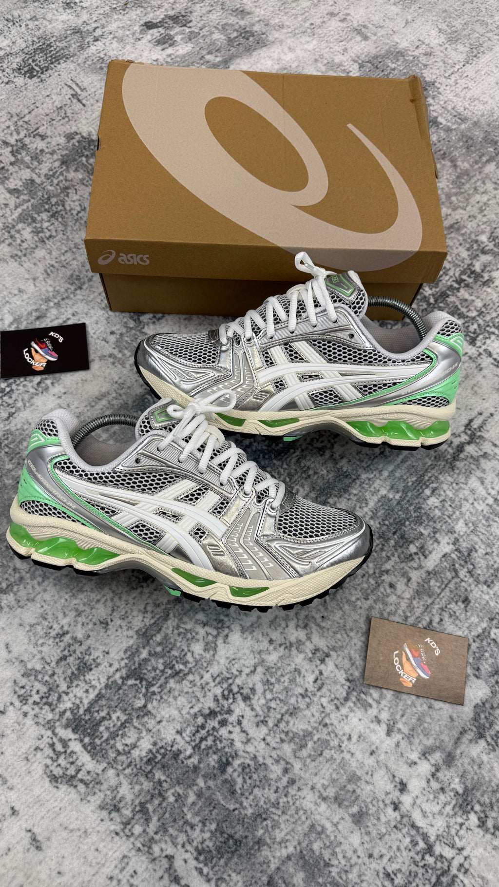 ASICS GEL KAYANO 14 WHITE / MENTHOL