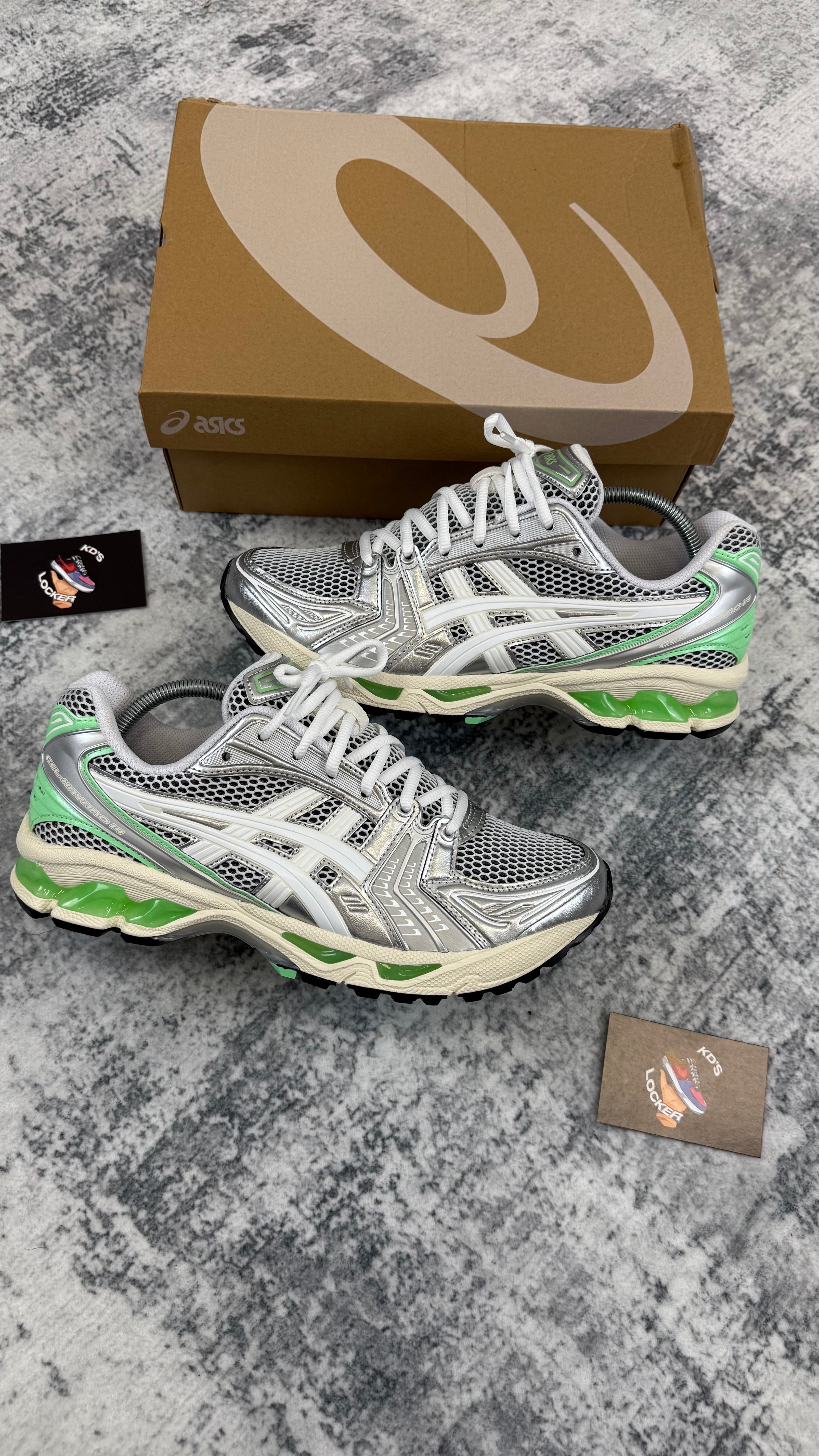 ASICS GEL KAYANO 14 WHITE / MENTHOL