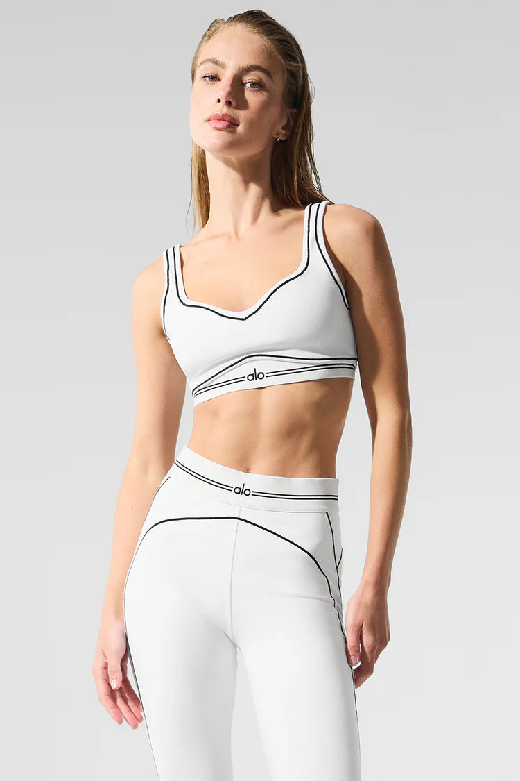 Alo Airbrush Heart Throb Bra