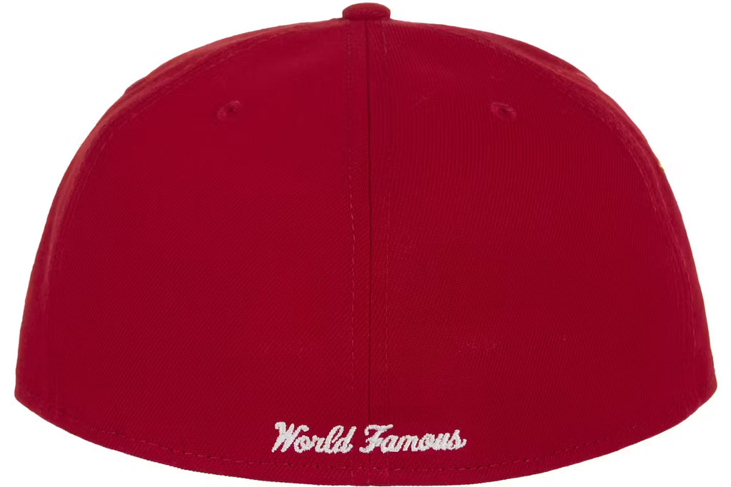 SUPREME X NEW ERA BOX LOGO - RED MILAN