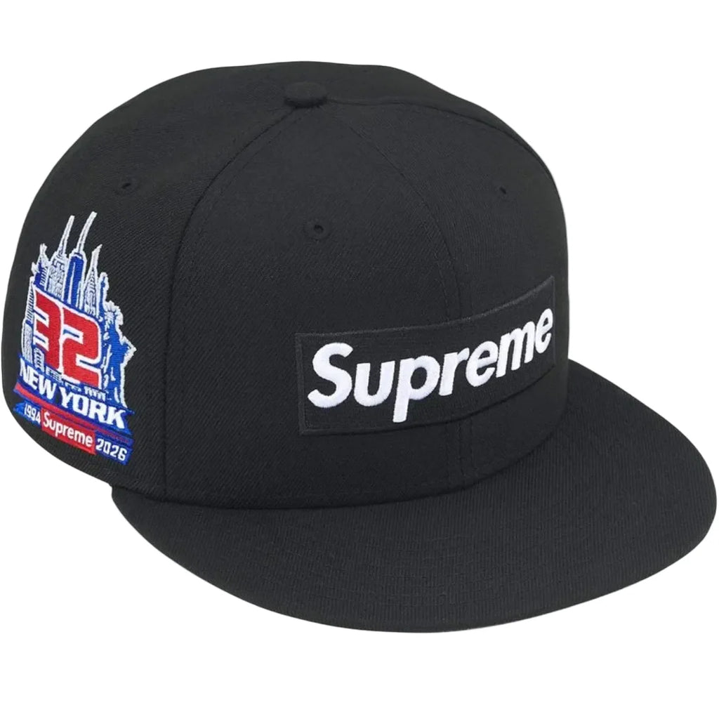 SUPREME X NEW ERA BOX LOGO - BLACK NEW YORK – Kd's Locker SUPREME X NEW ERA BOX LOGO - BLACK NEW YORK – Kd's Locker