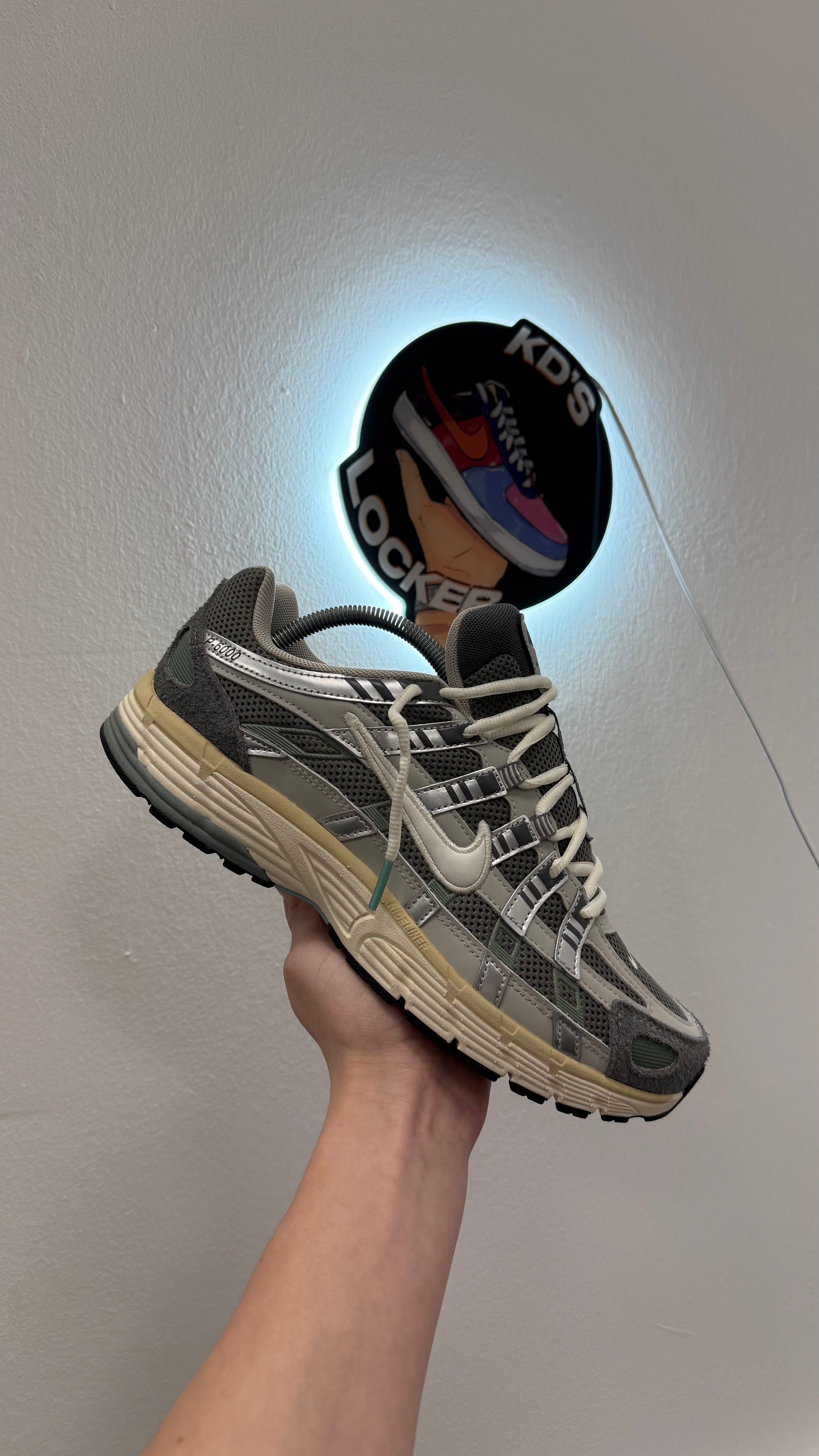 NIKE P-6000 FLAT PEWTER