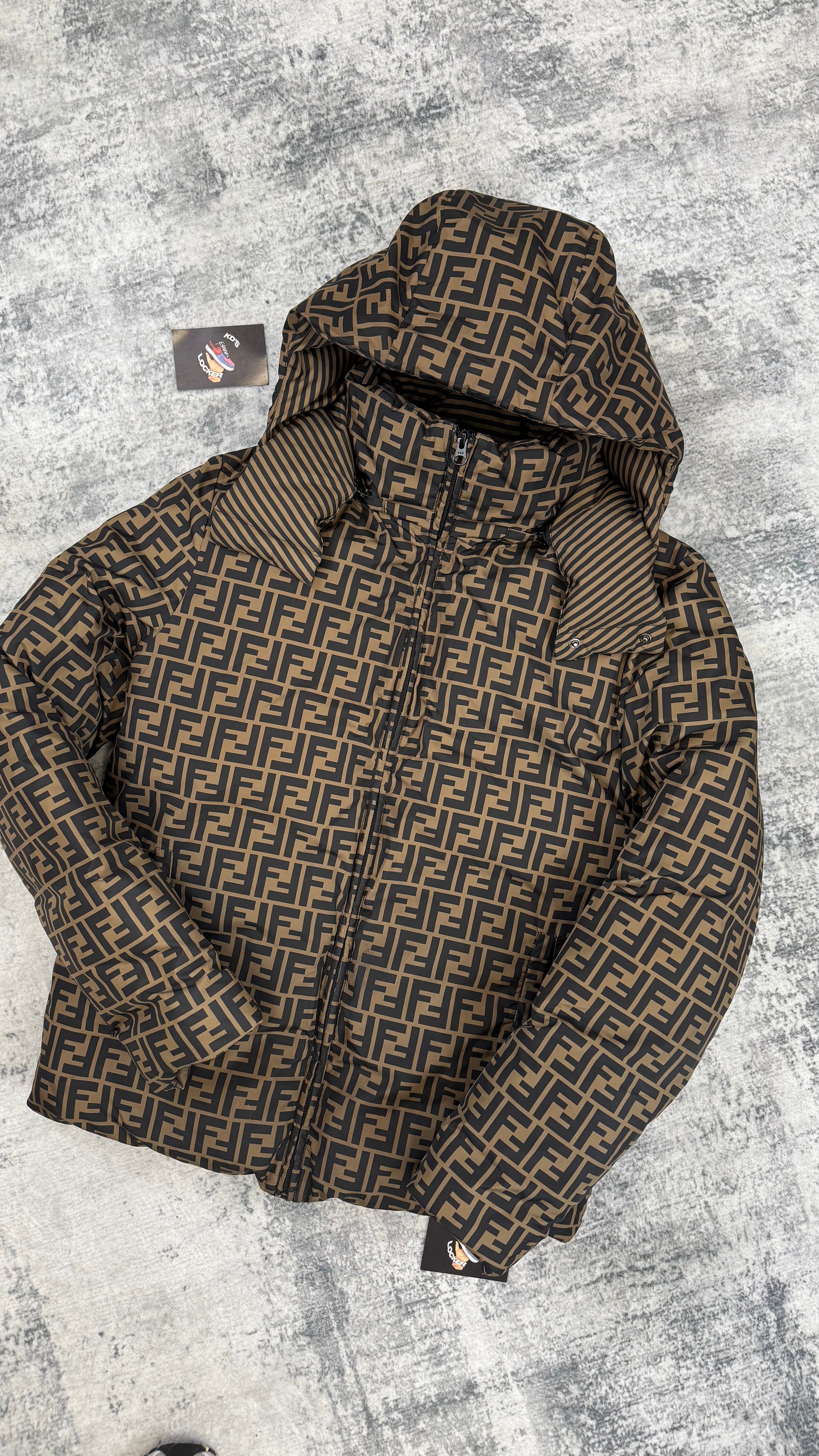 FENDI FF REVERSIBLE STRIPED JACKET *PRE-LOVED*