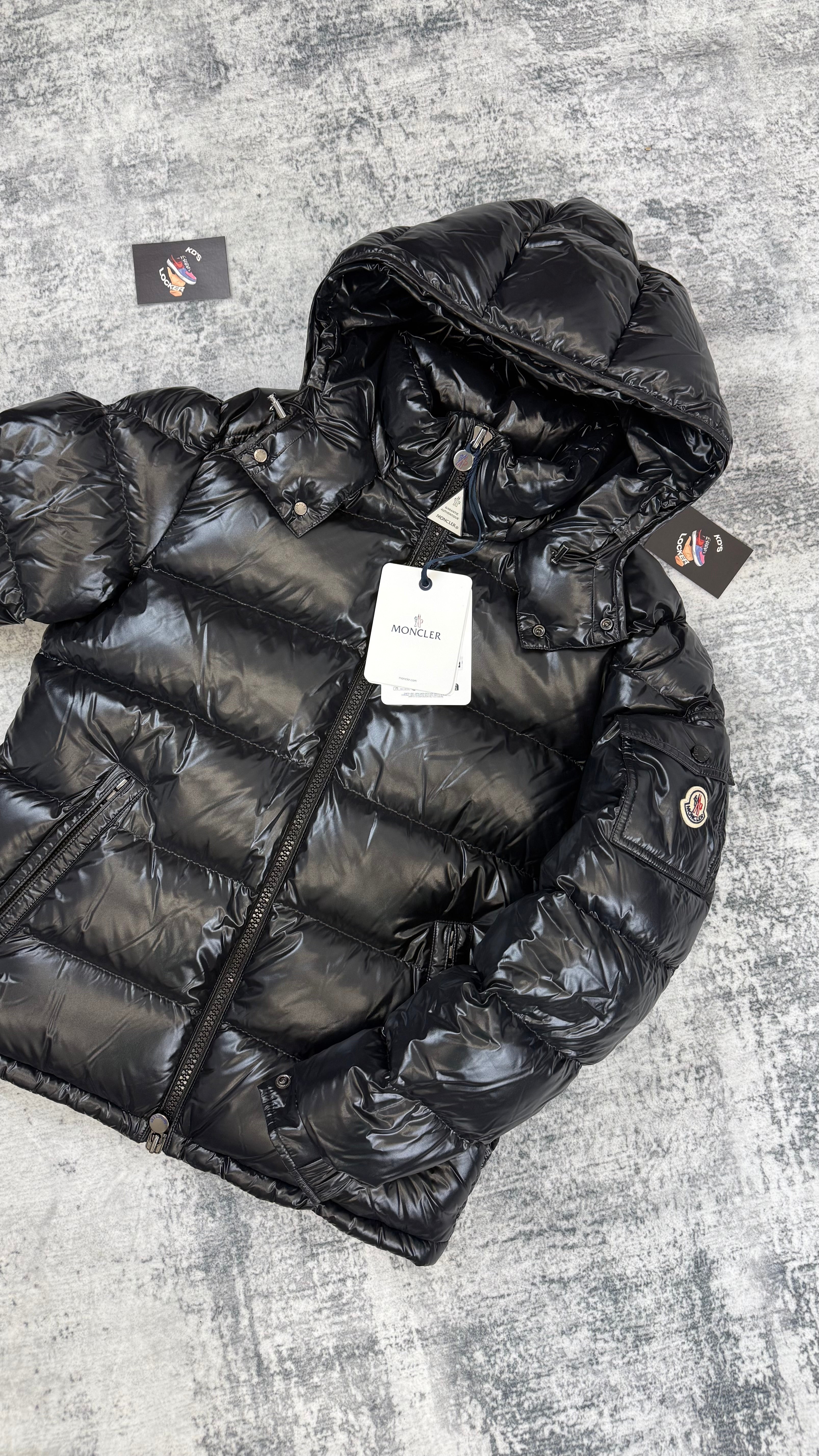MONCLER BLACK MAYA JACKET