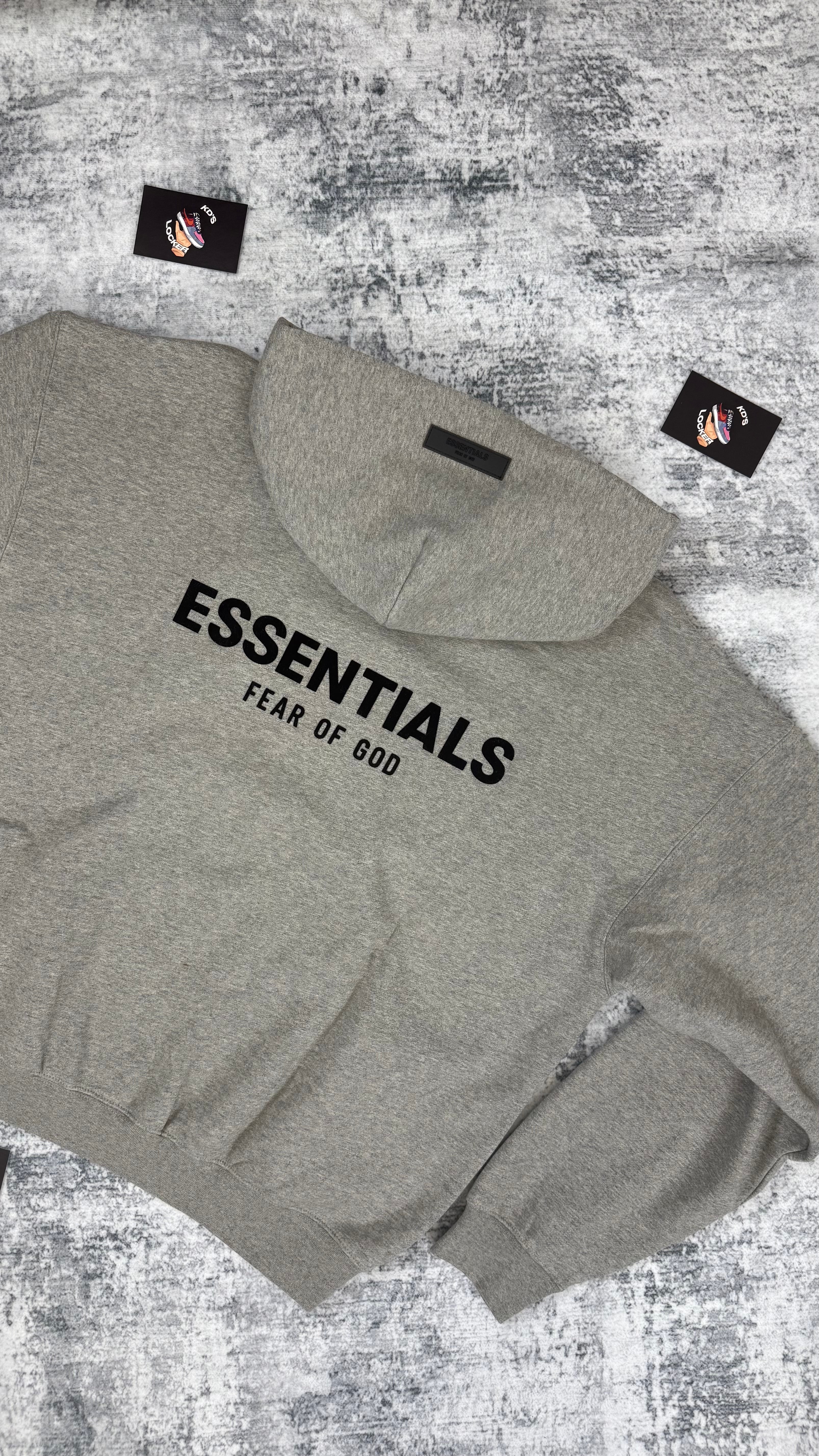 FEAR OF GOD ESSENTIALS SS22 DARK OATMEAL TRACKSUIT