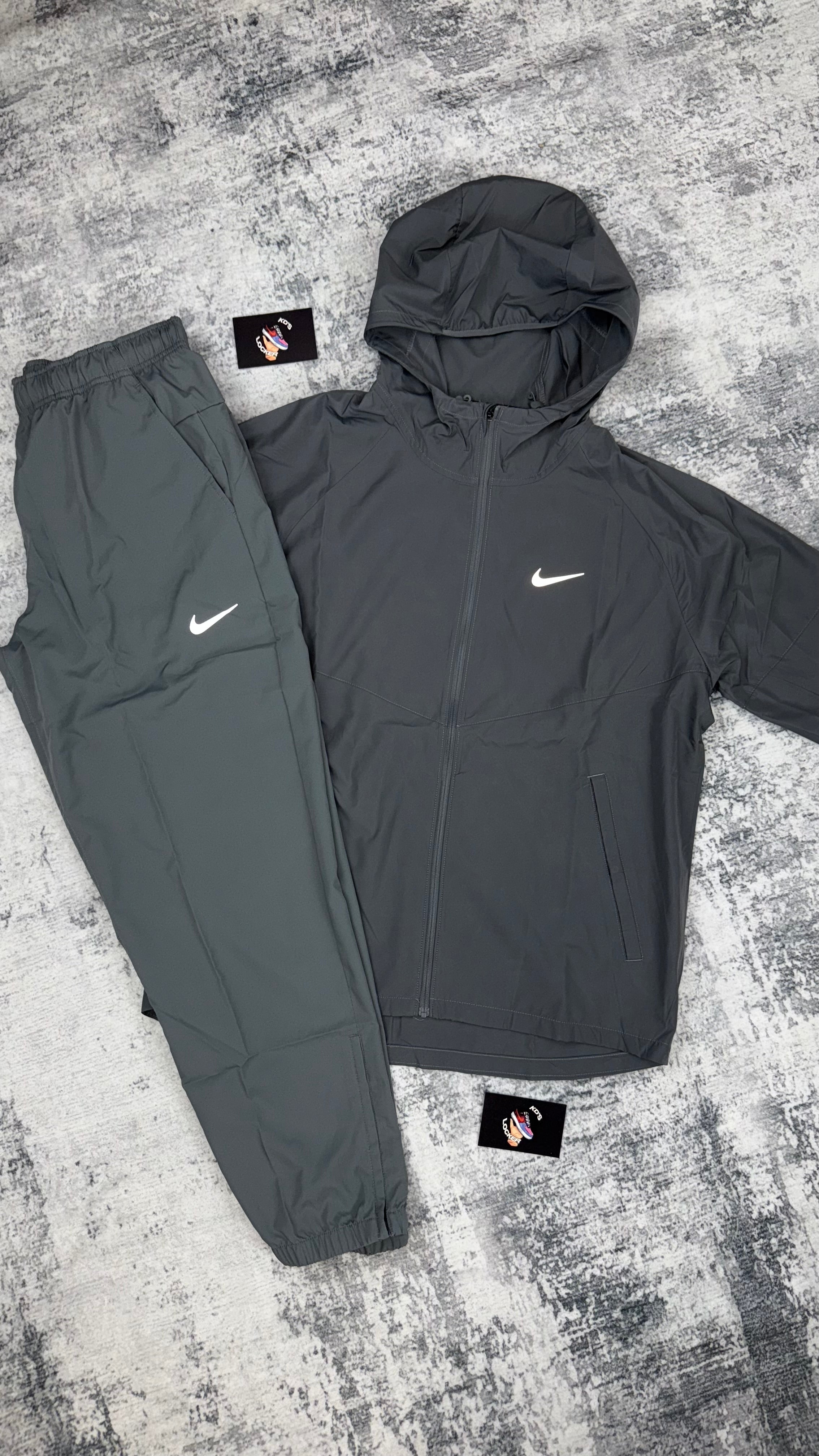 NIKE GREY MILER REPEL TRACKSUIT