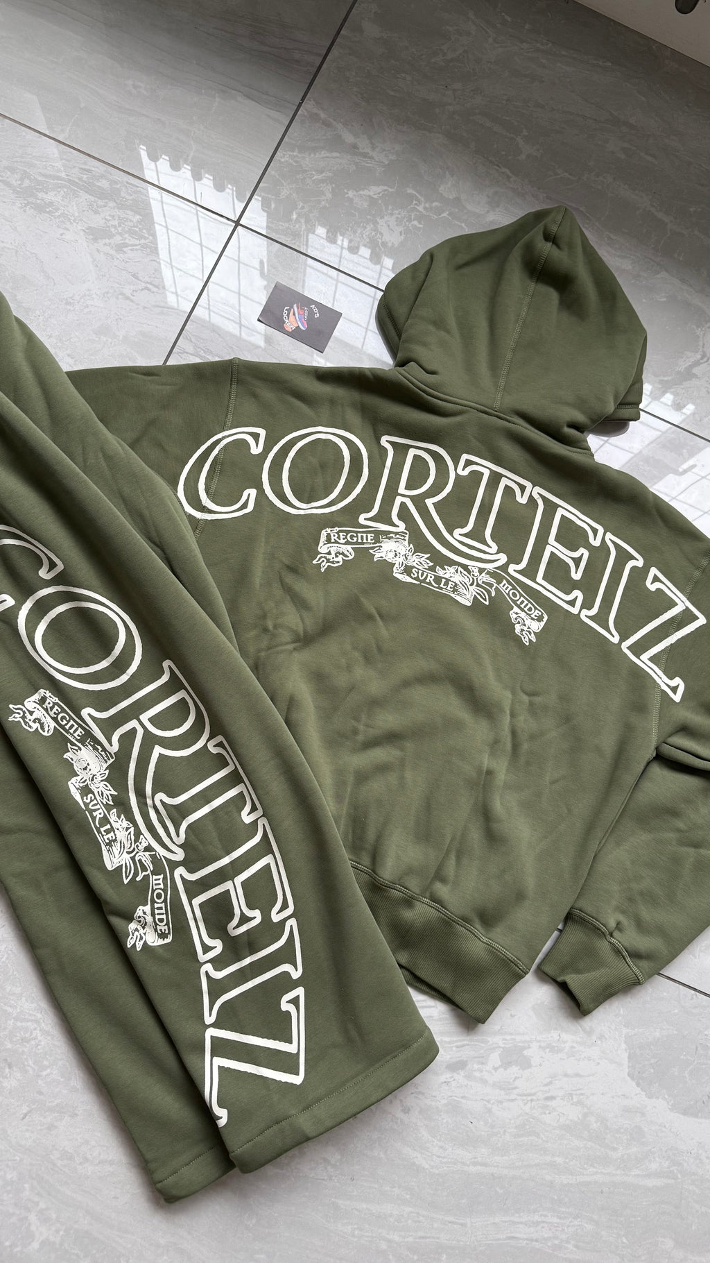 CORTEIZ OLIVE SUPERIOR ROYALE TRACKSUIT