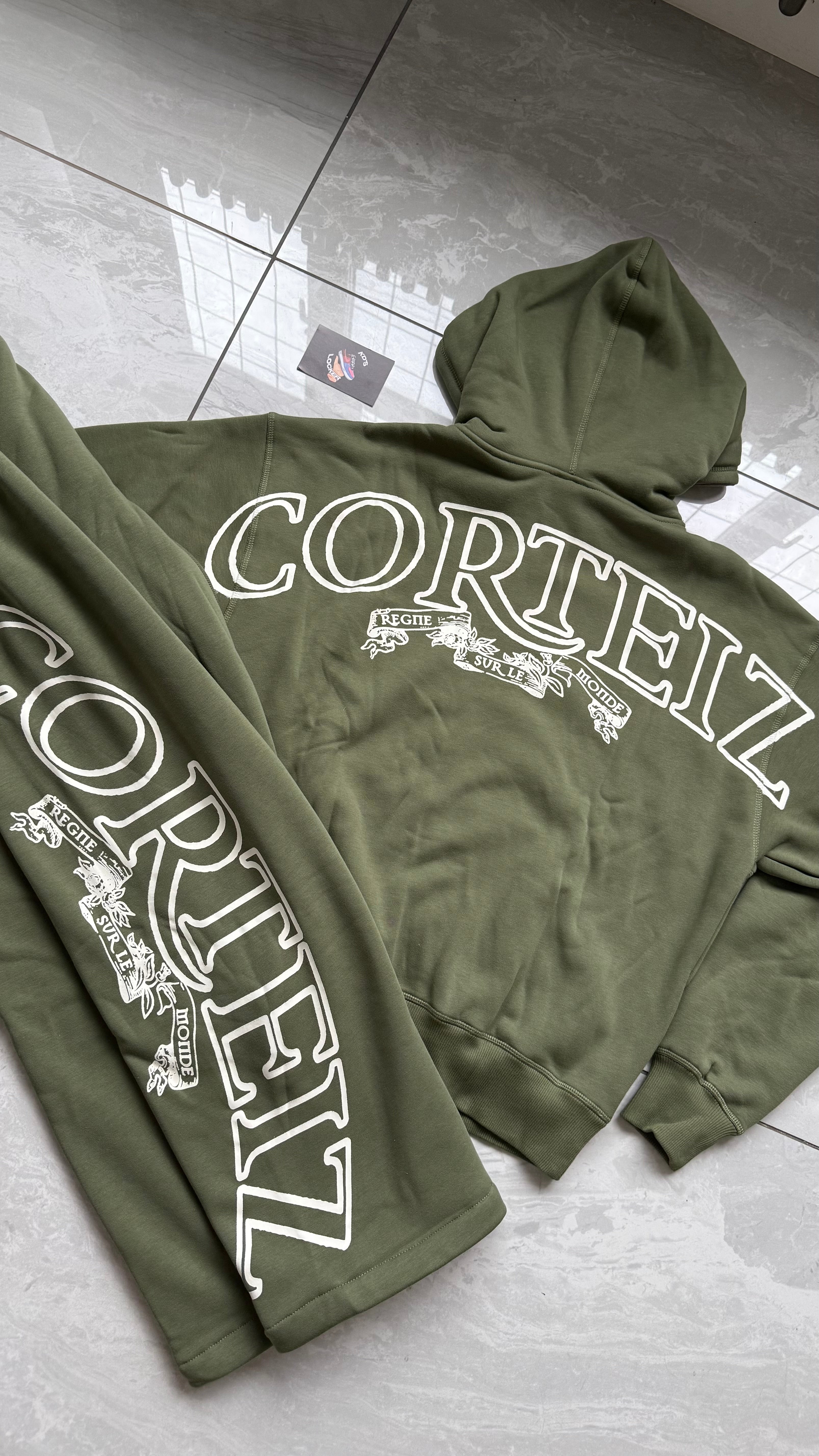CORTEIZ OLIVE SUPERIOR ROYALE TRACKSUIT