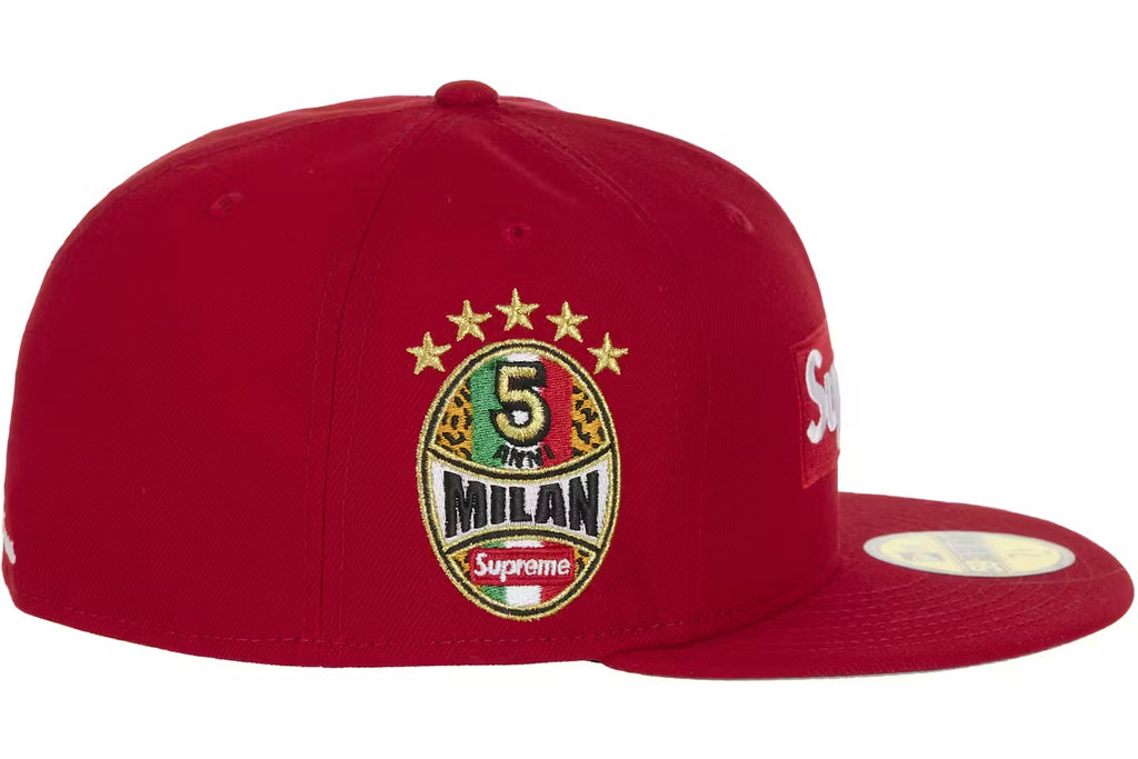 SUPREME X NEW ERA BOX LOGO - RED MILAN