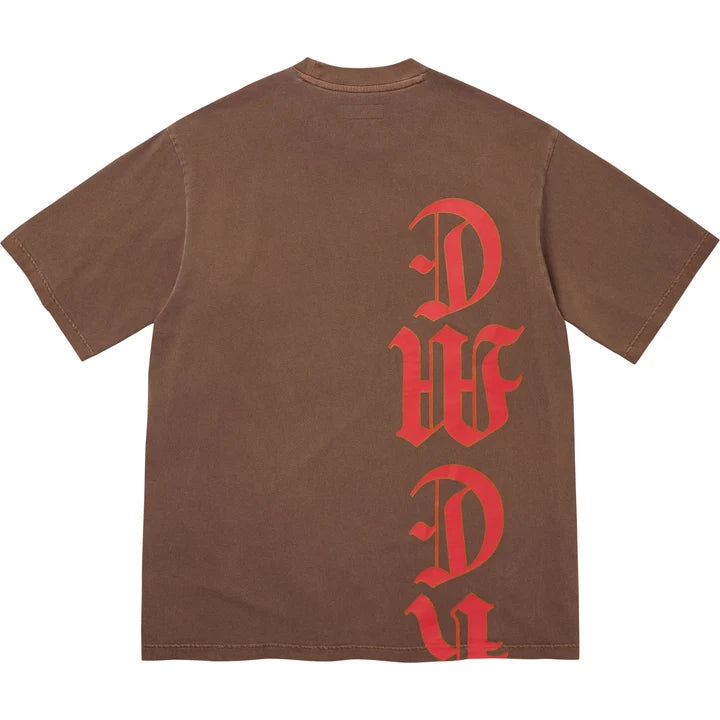 SUPREME CRACKED VERTICAL S/S TOP