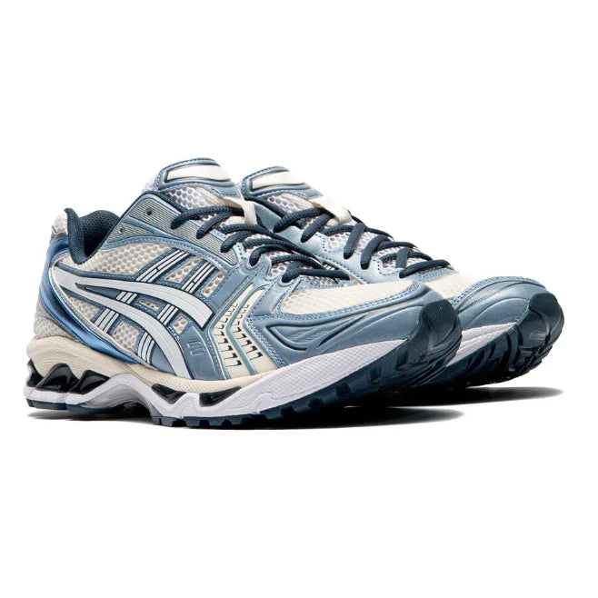 ASICS GEL KAYANO 14 CREAM RAW / INDIGO
