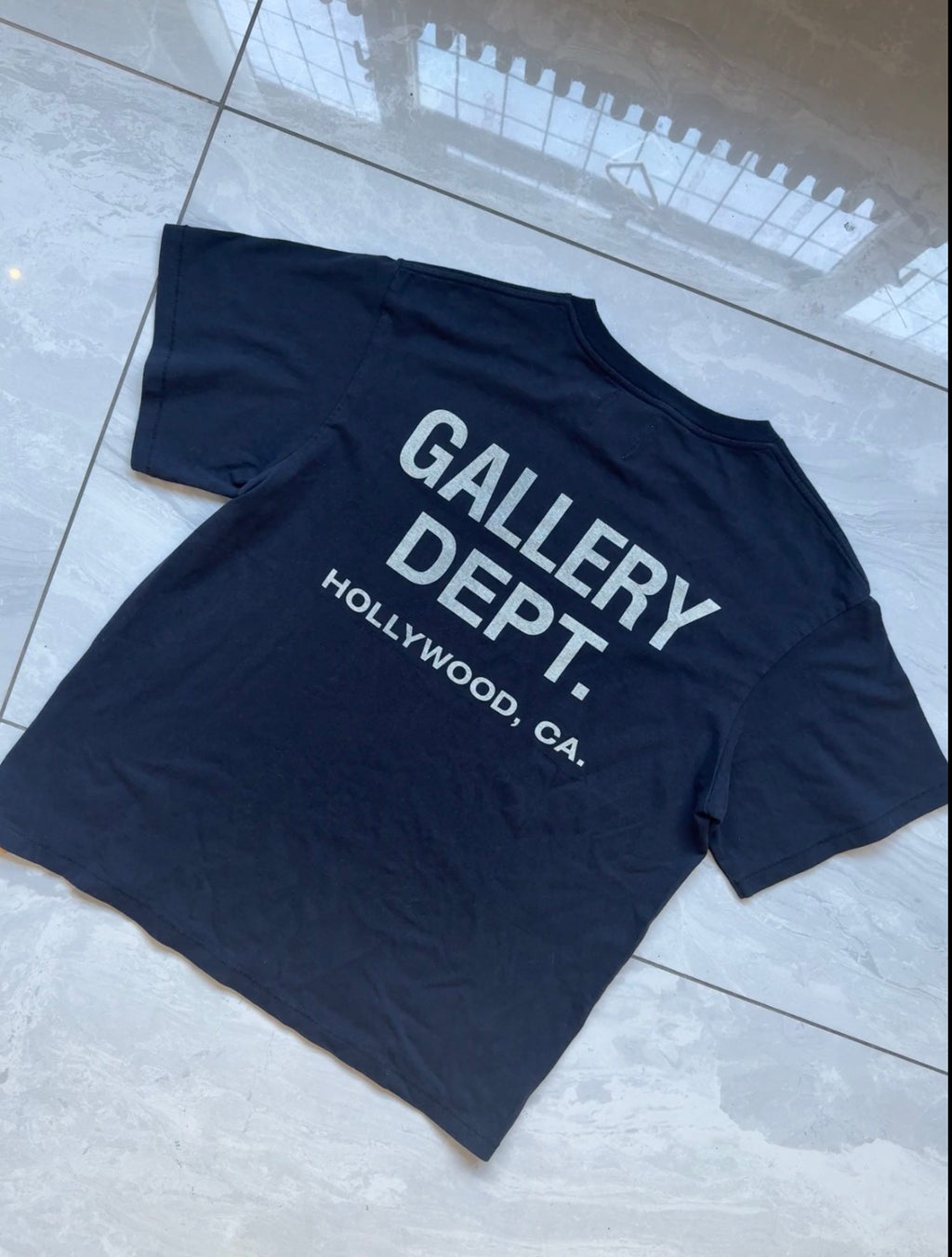 Gallery Dept. Logo Print Short Sleeve Black/White