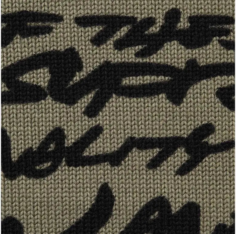 SUPREME FUTURA SWEATER OLIVE