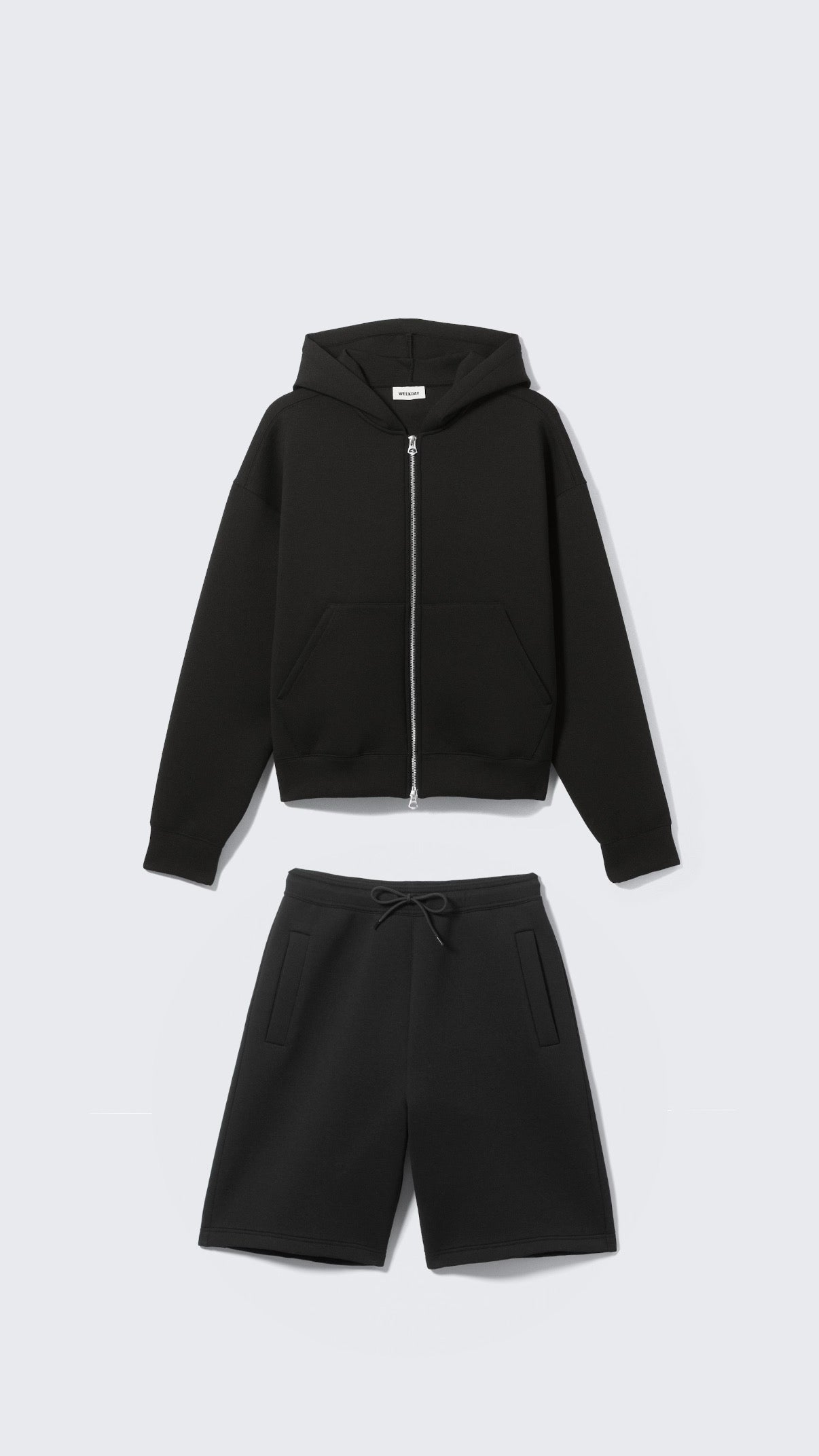 WEEKDAY SCUBA SHORT + JACKET SET