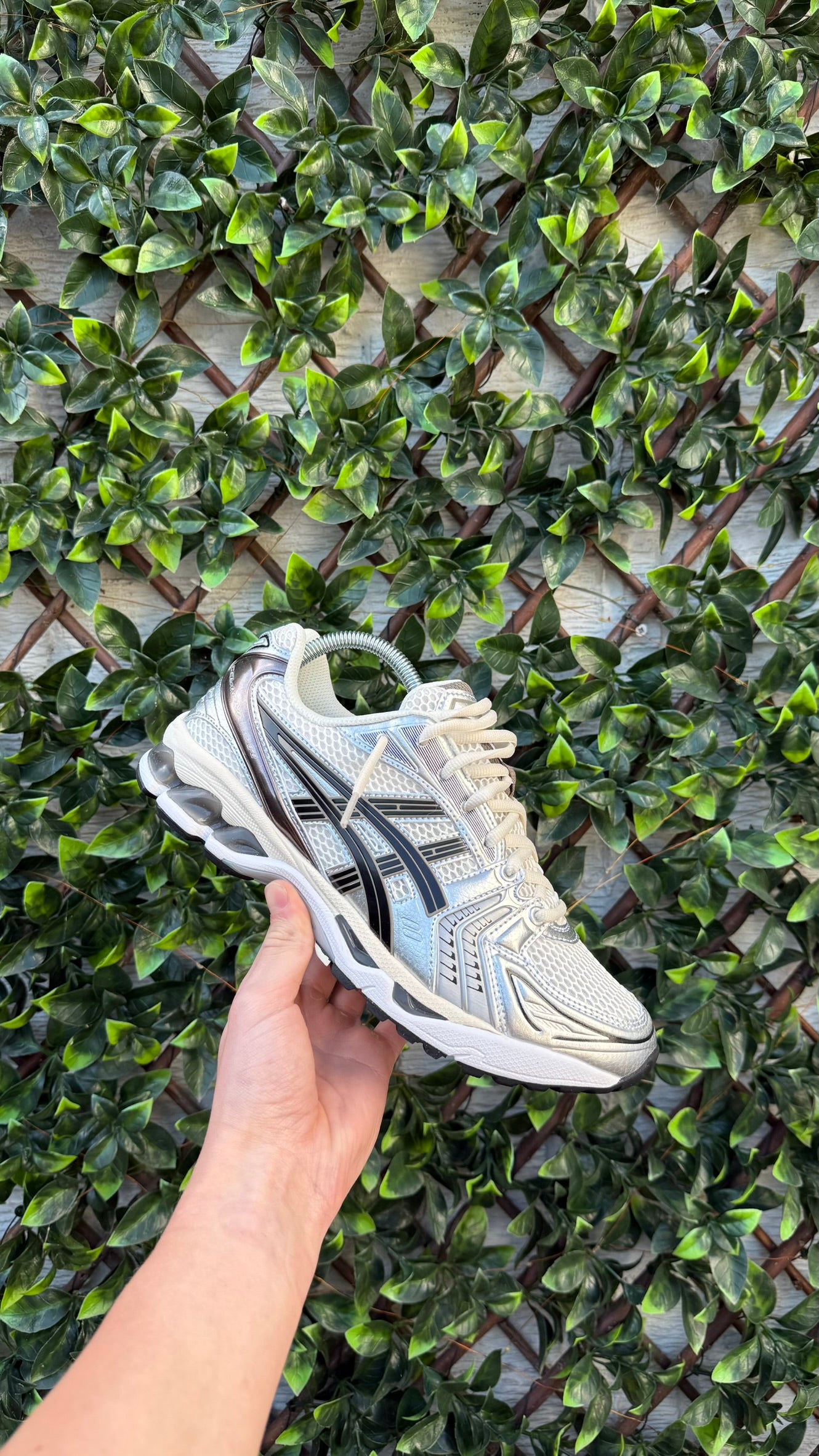 ASICS GEL KAYANON 14 CREAM BLACK