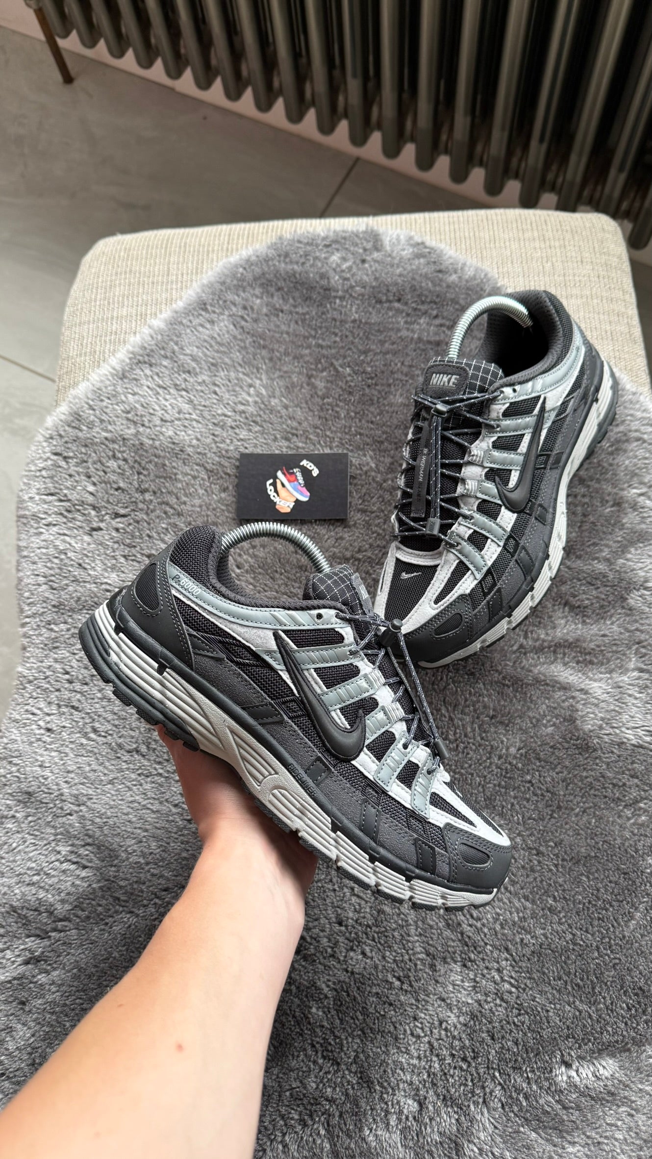 NIKE P-6000 PREMIUM ANTHRACITE SMOKE GREY