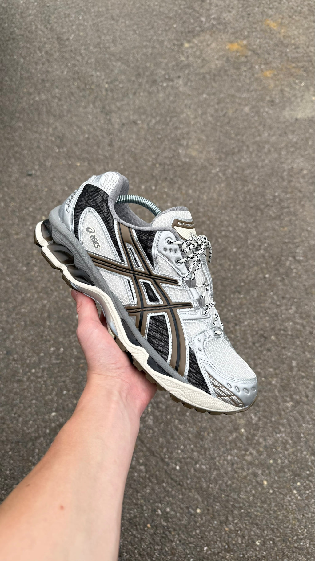 ASICS GEL-NIMBUS 10.1 CREAM PURE SILVER