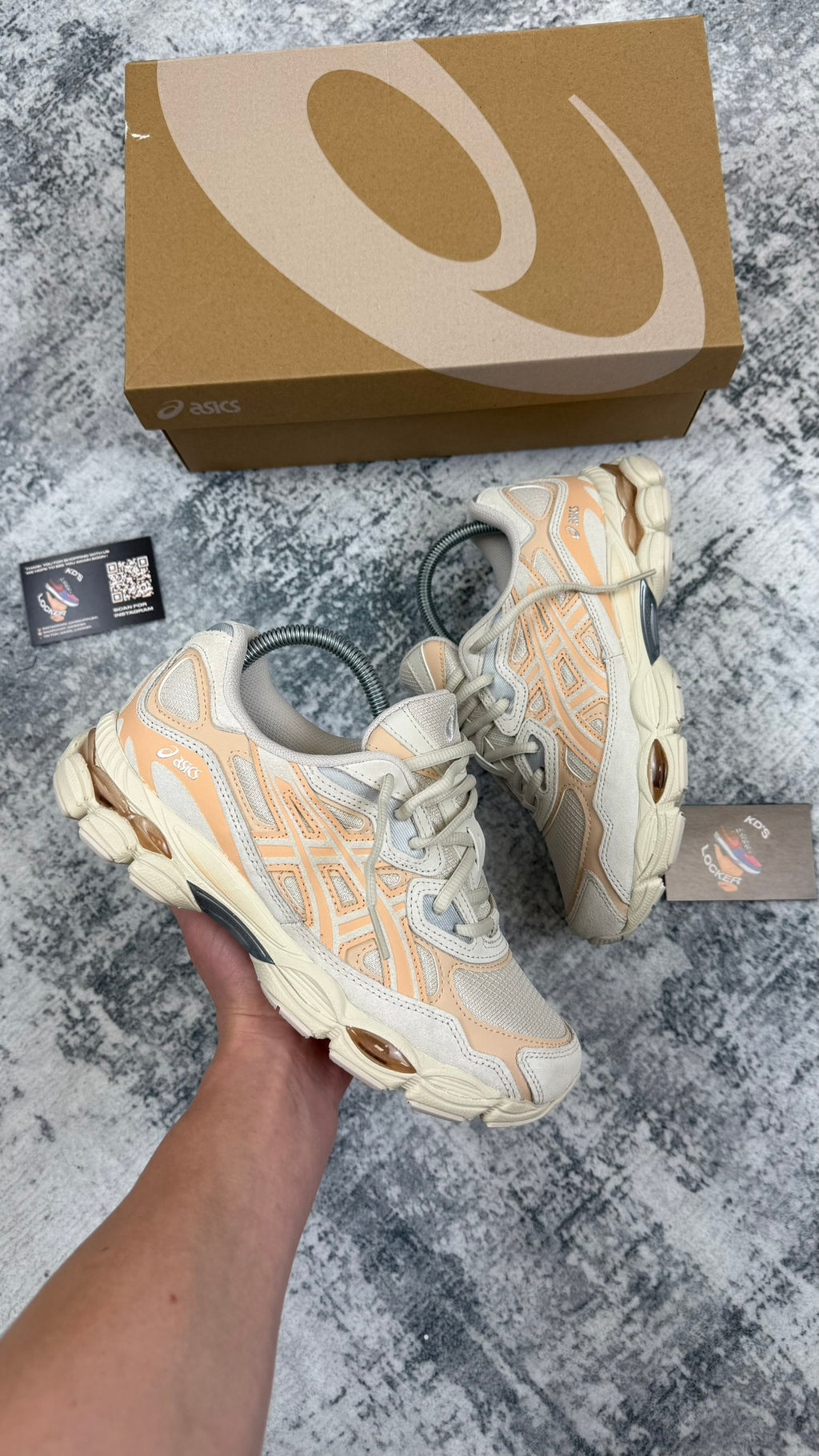 ASICS GEL NYC OATMEAL / BISQUE