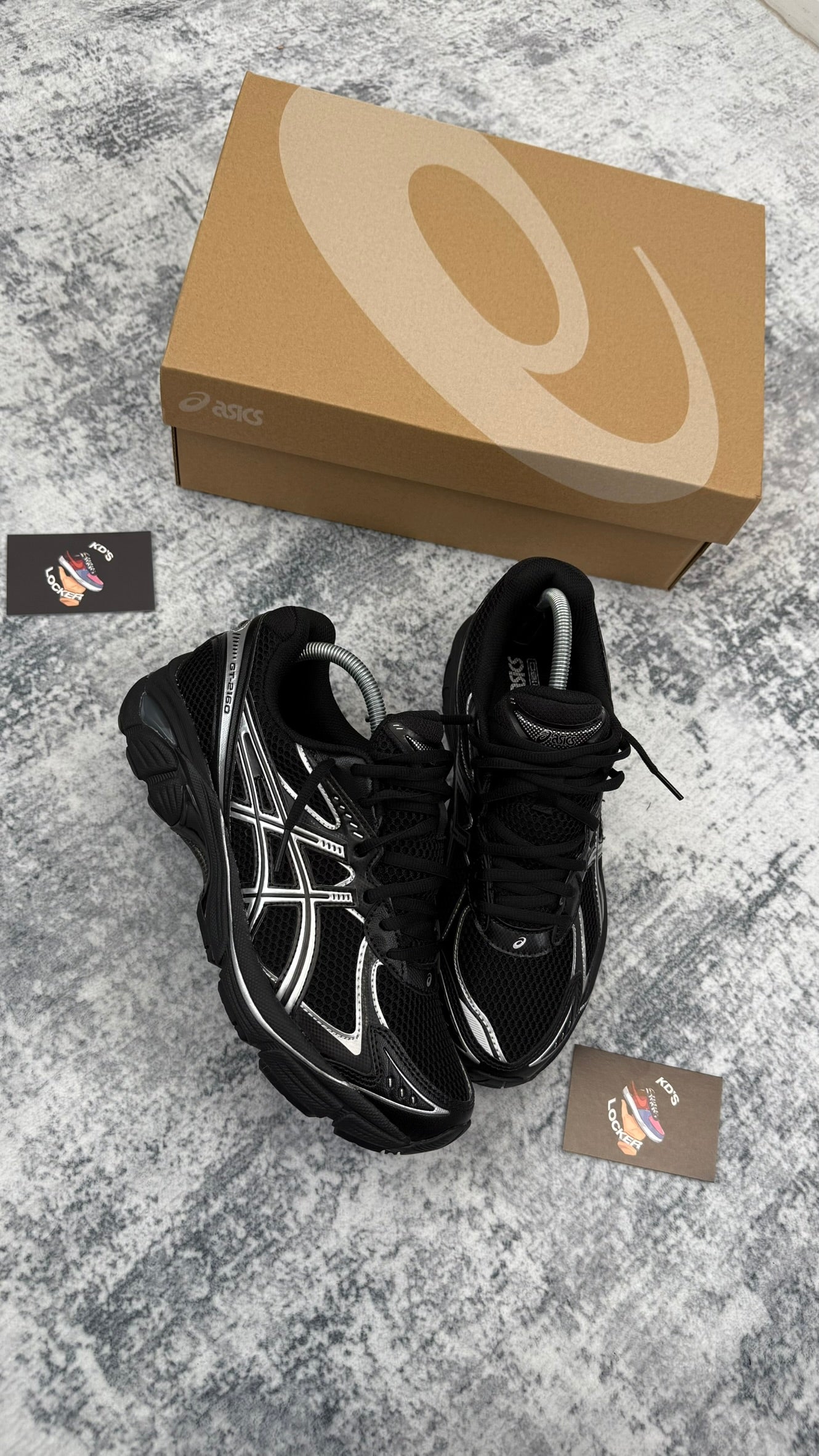ASICS GT-2160 BLACK PURE SILVER