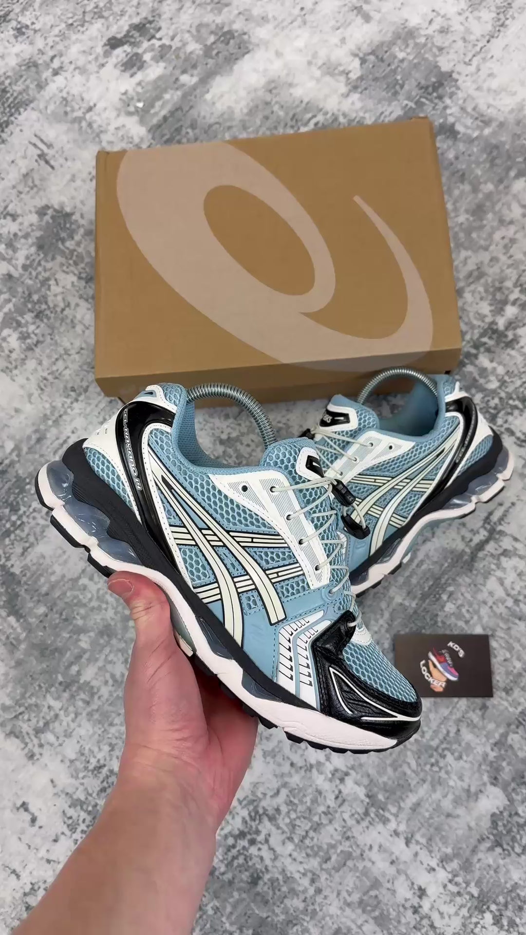 ASICS GEL KAYANO 14 UNLIMITED PACK - MIST CREAM