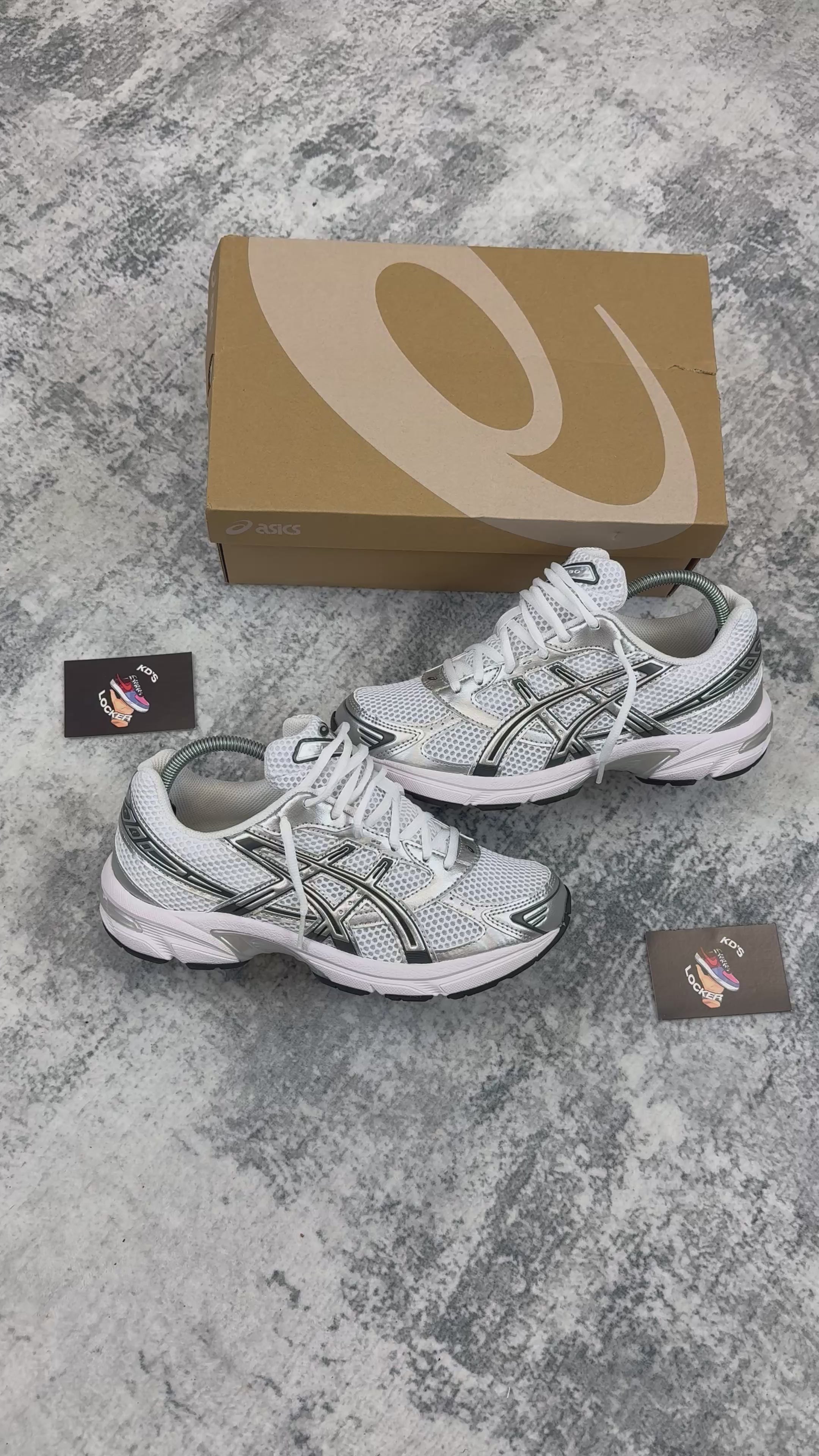 ASICS GEL-1130 WHITE PURE SILVER – Kd's Locker