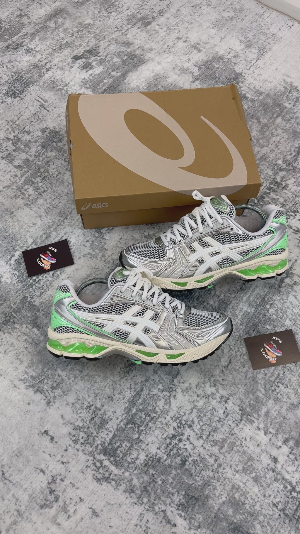 ASICS GEL KAYANO 14 WHITE / MENTHOL