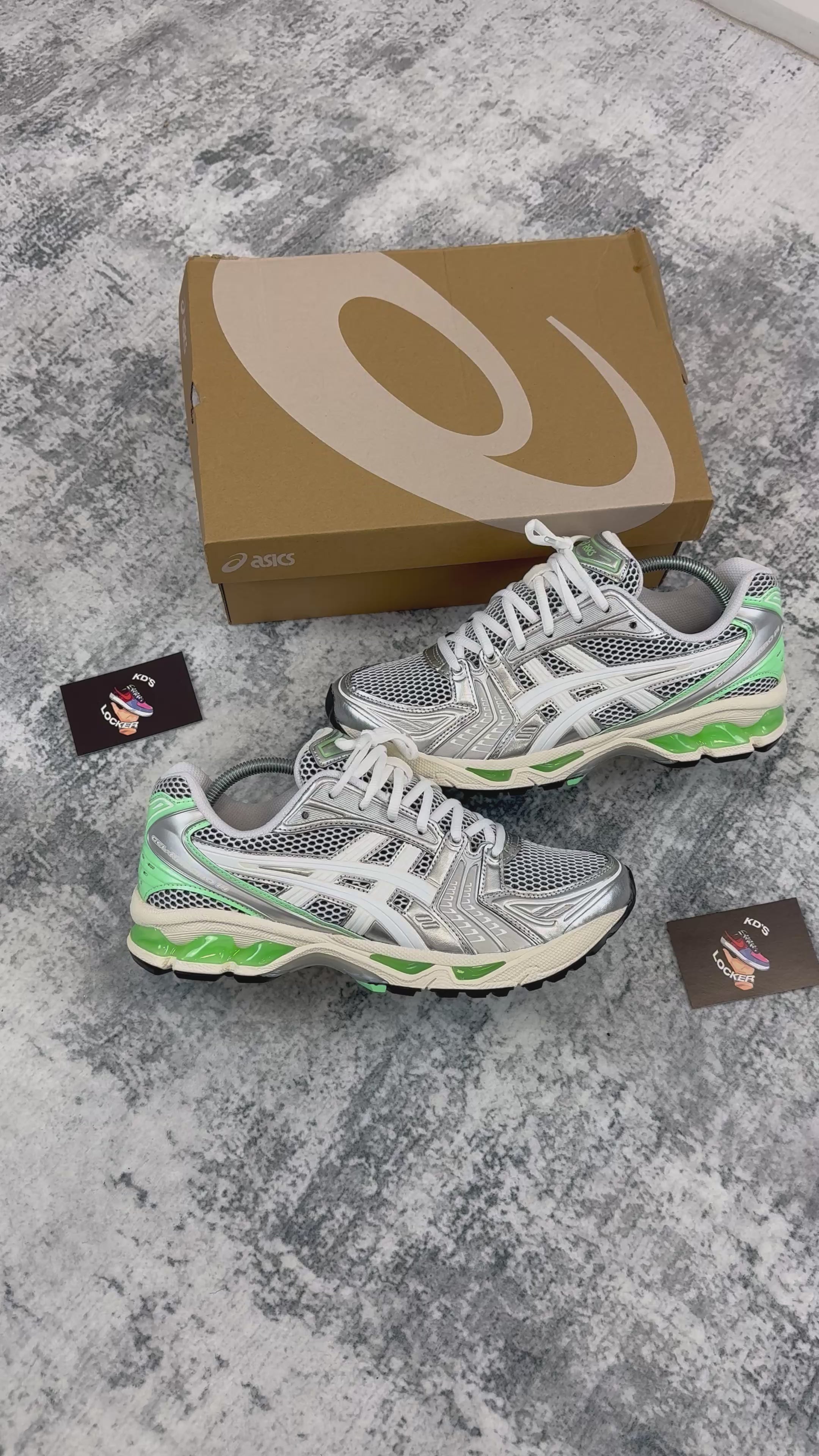 ASICS GEL KAYANO 14 WHITE / MENTHOL