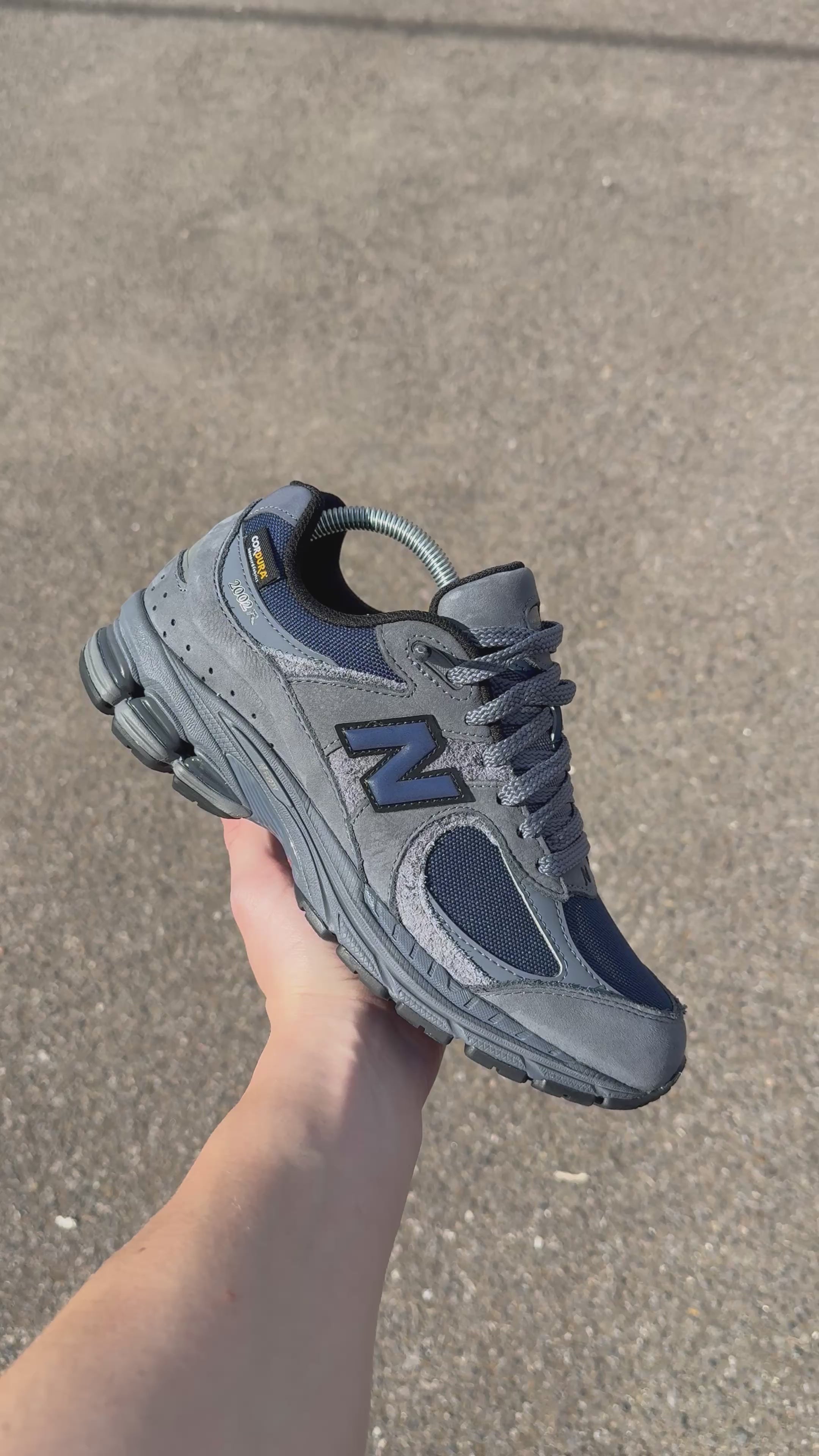 NEW BALANCE 2002r CORDURA PACK - DARK ARCTIC GREY